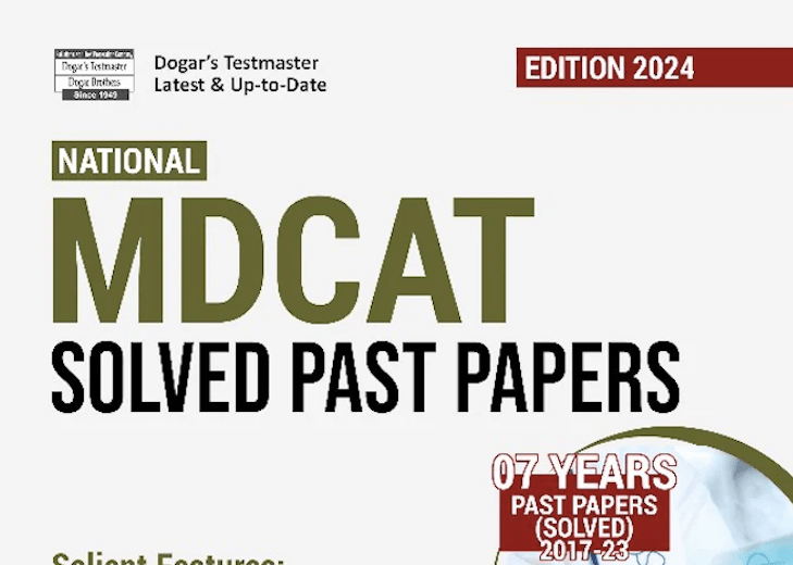 National MDCAT Solved Past Papers Guide