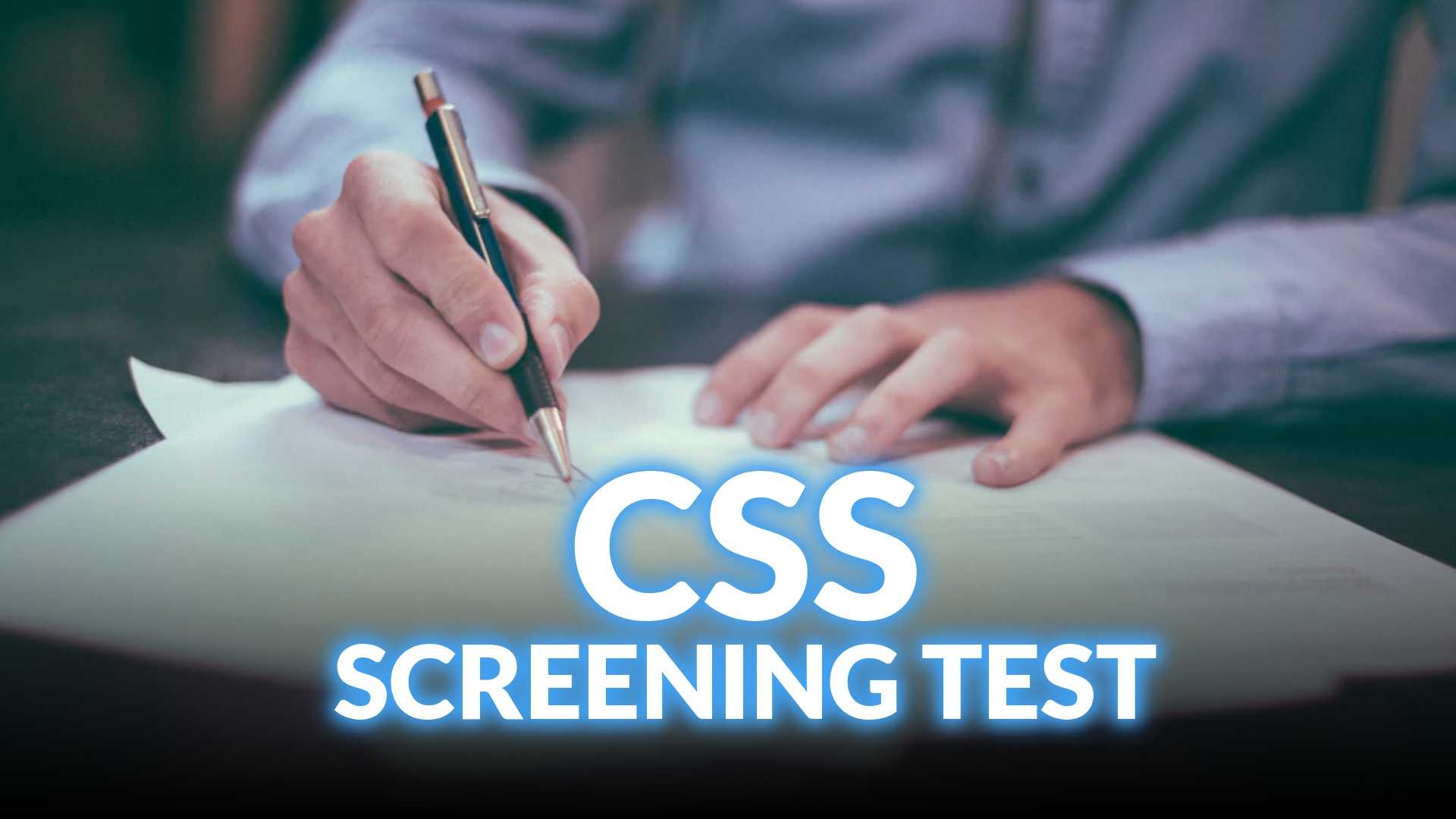 Ultimate CSS Screening Test Preparation Course (MPT)