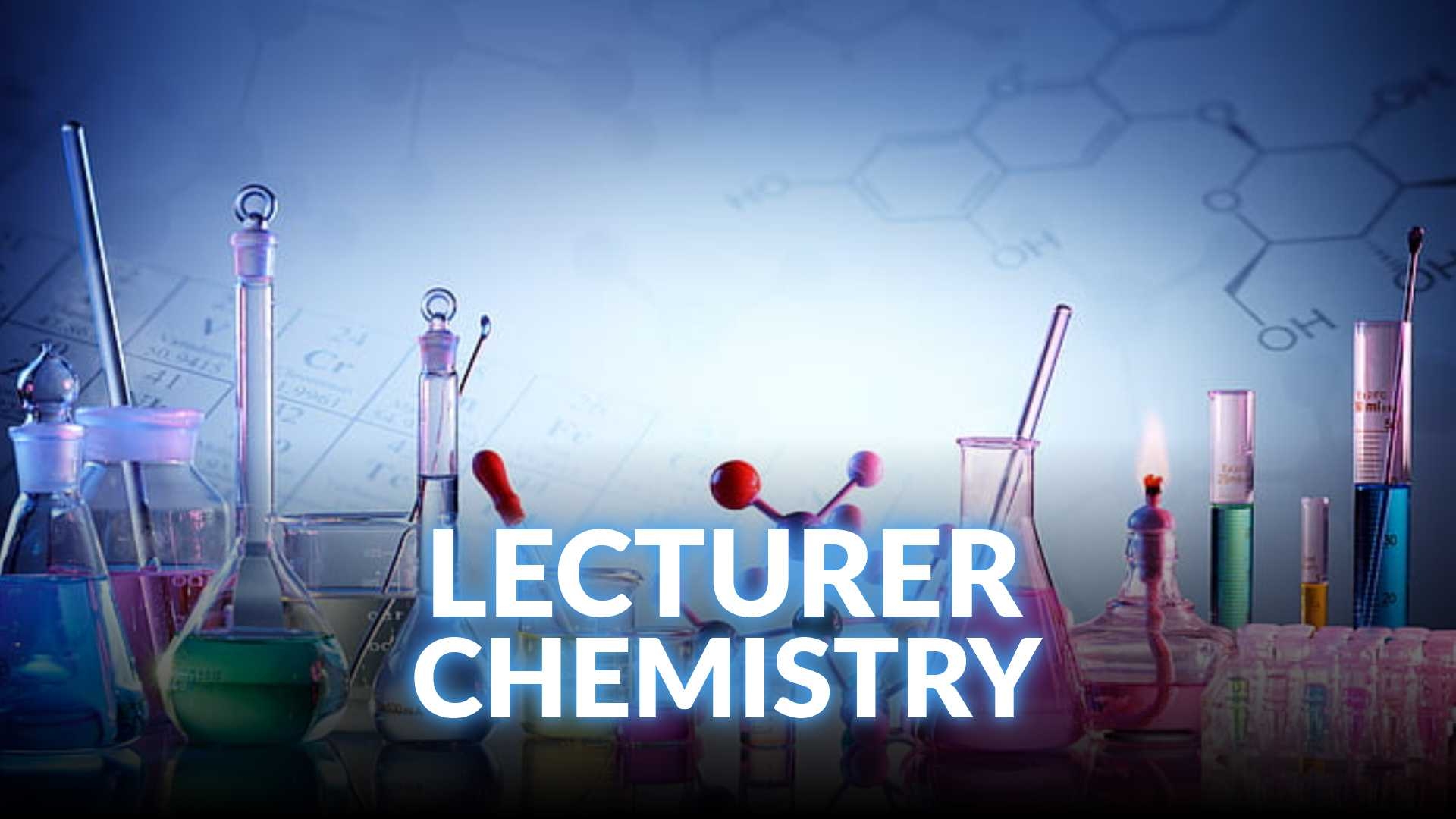 KPPSC Lecturers Chemistry Preparation Course