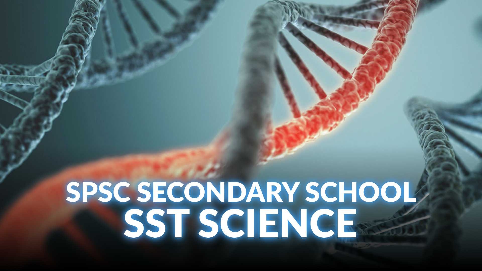 SPSC Secondary School Teacher (SST Science BS-16) Course