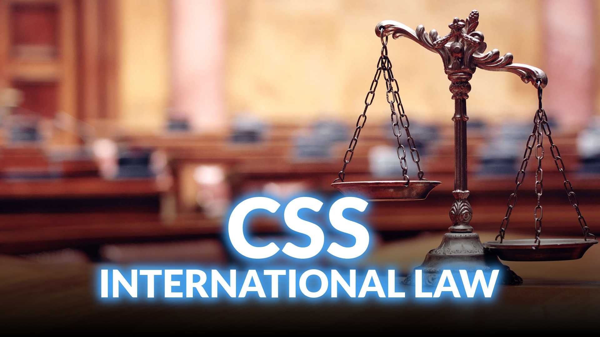 Ultimate CSS International Law Preparation Course